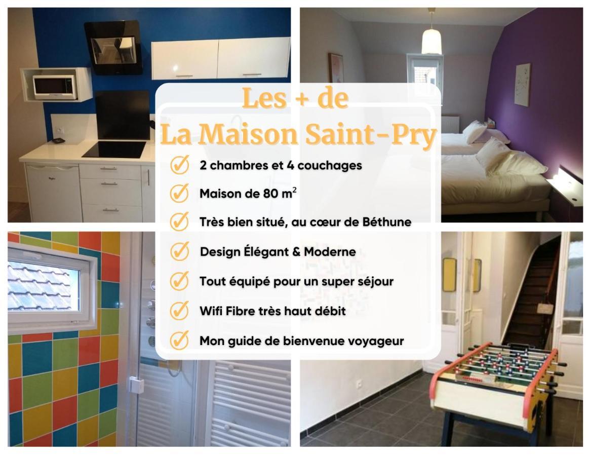 La Maison Saint-Pry Béthune Eksteriør bilde